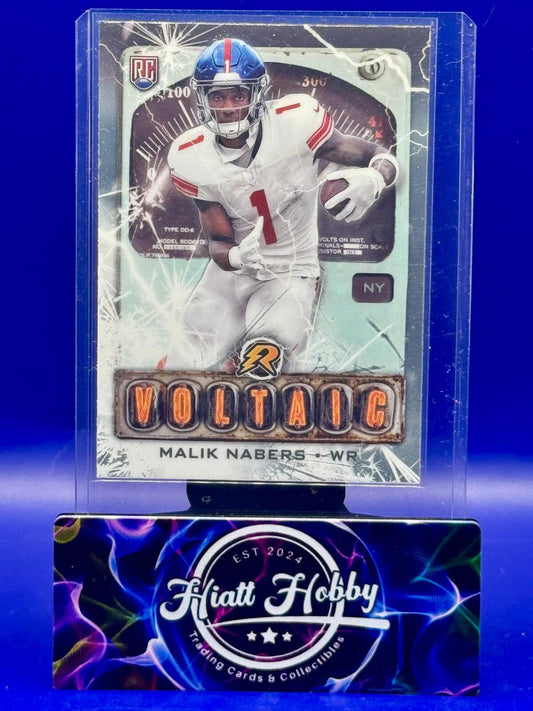 2024 Topps Resurgence - Malik Nabers #V-6 - Voltaic (RC)