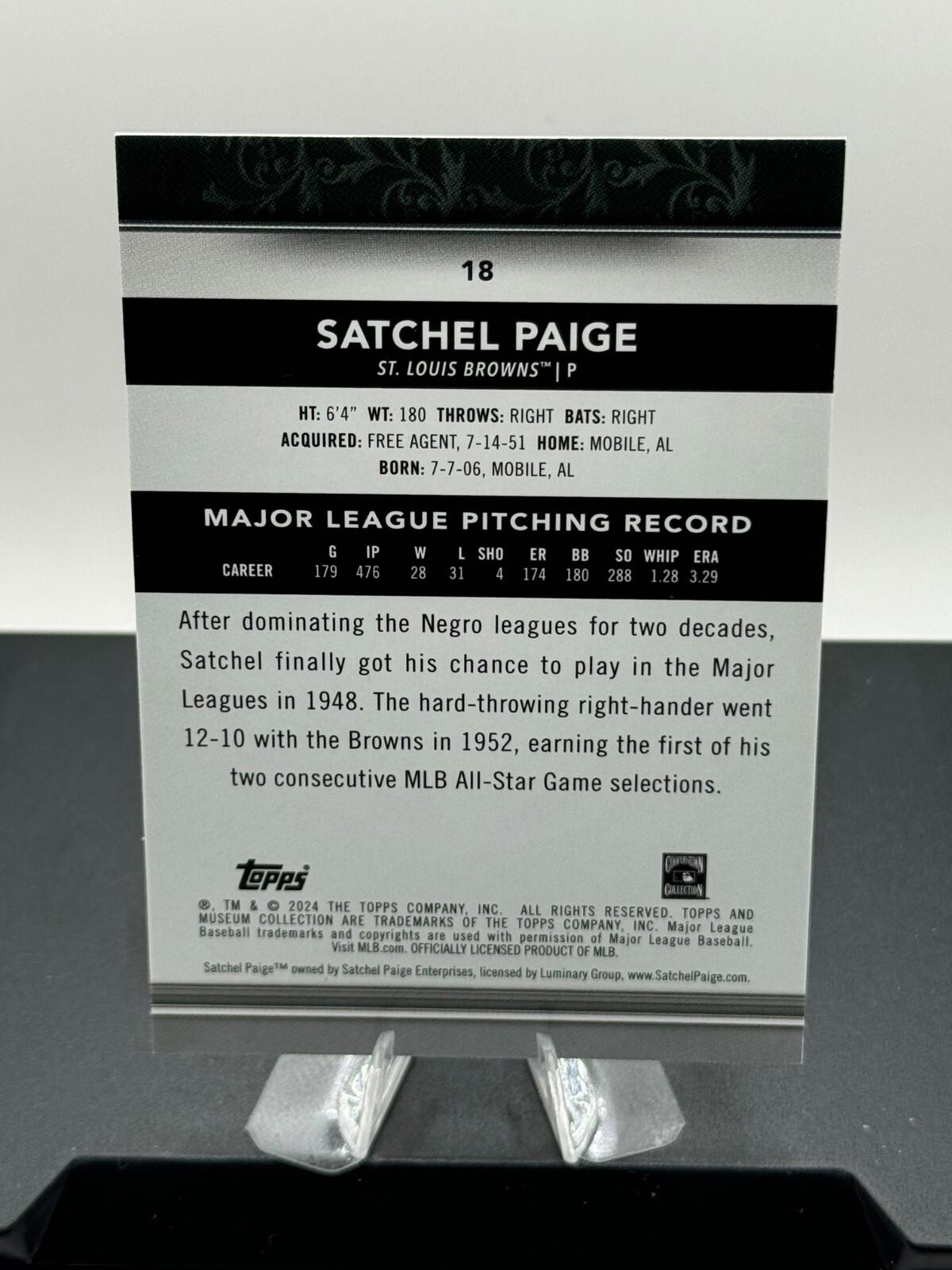 2024 Topps Museum Collection Baseball - Jackie Robinson #45 - Bronze Parallel