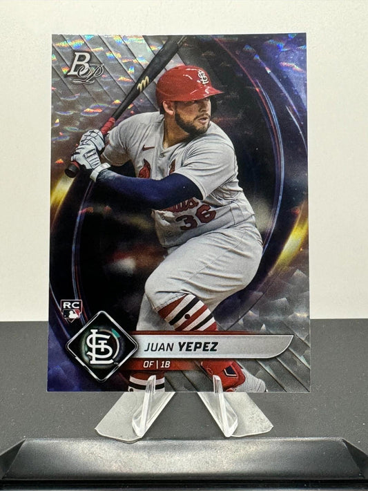 2022 Bowman Platinum - #74 Juan Yepez (RC)