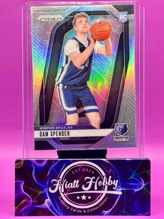 2024-25 Panini Prizm - Cam Spencer #246 Silver Prizm (RC)