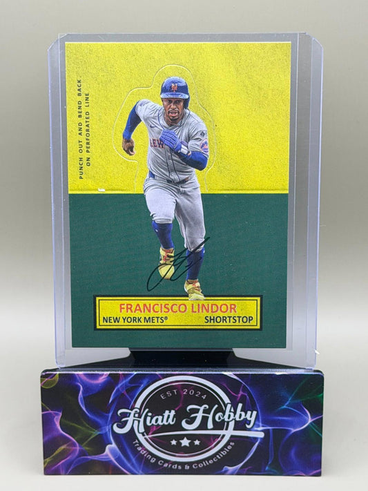 2025 Topps Archives - 1964 Topps Stand-Ups Francisco Lindor #64SU-17