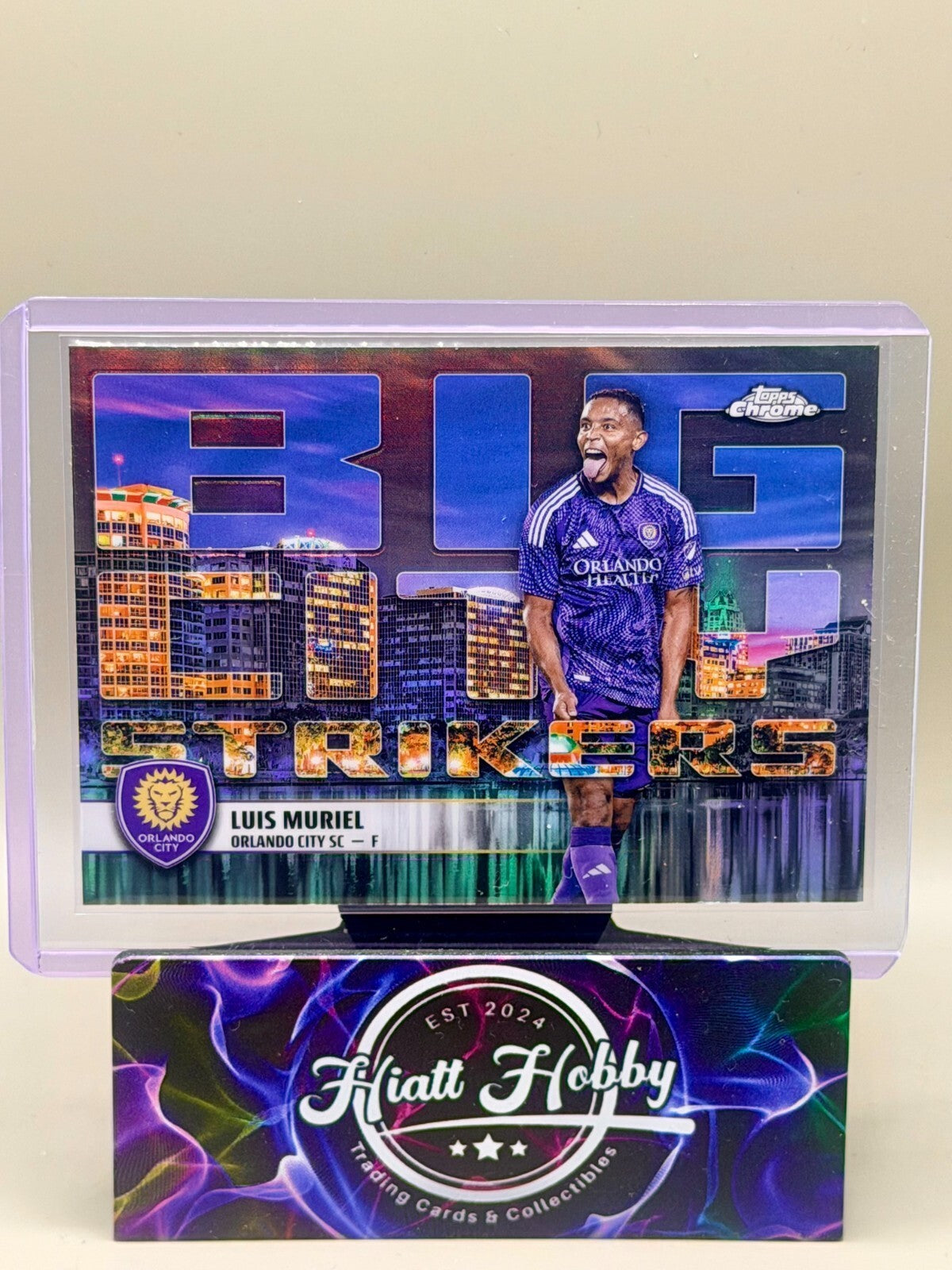 2025 Topps Chrome MLS Soccer - #BCS-14 Luis Muriel - Big City Strikers