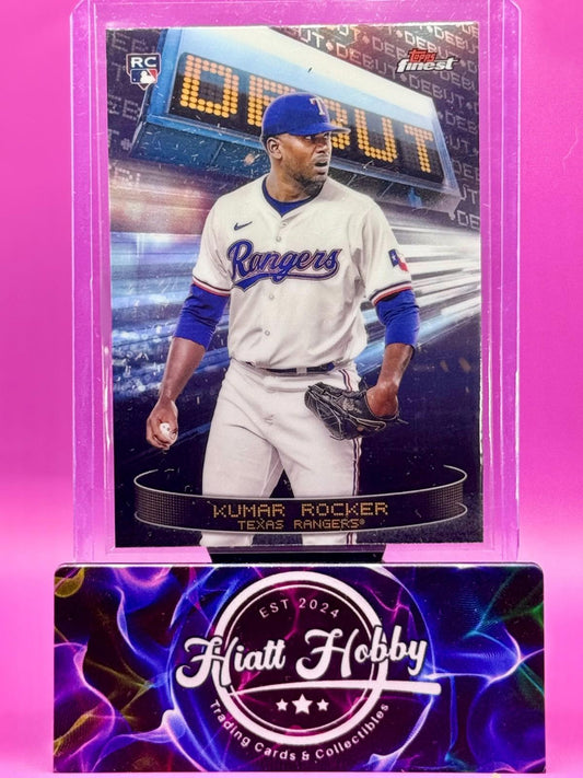 2025 Topps Finest - Kumar Rocker #D-19 - Debut (RC)