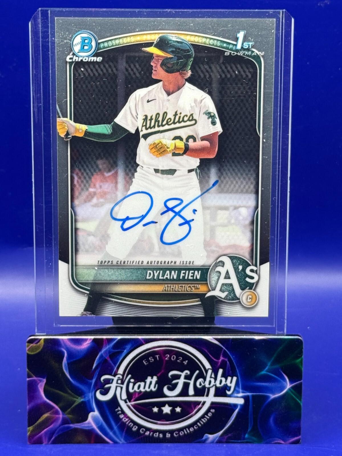 2025 Bowman Chrome - Dylan Fien #CPA-DF - Auto