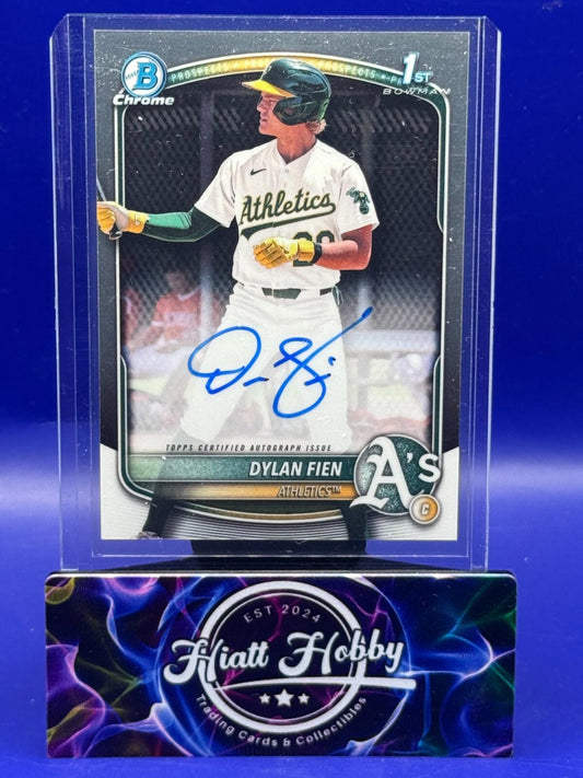2025 Bowman Chrome - Dylan Fien #CPA-DF - Auto