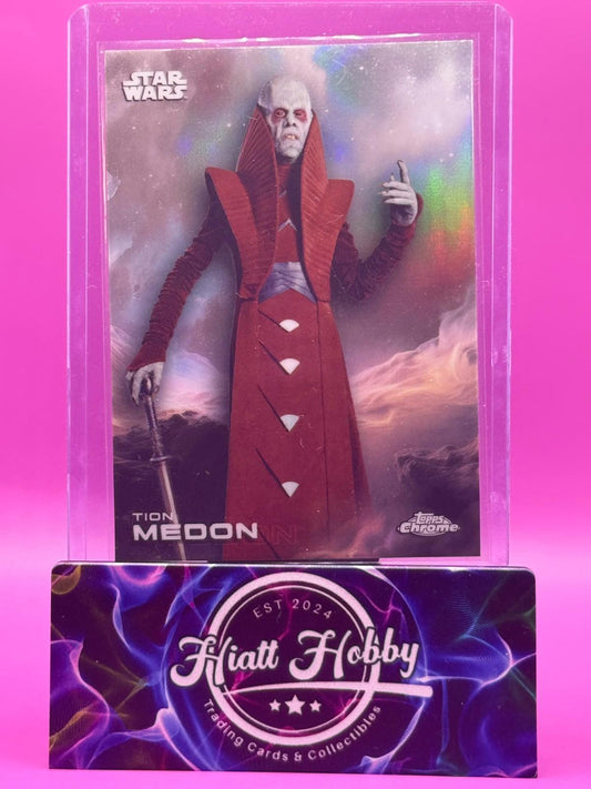 2025 Topps Chrome Star Wars - Tion Medon #183 - Refractor