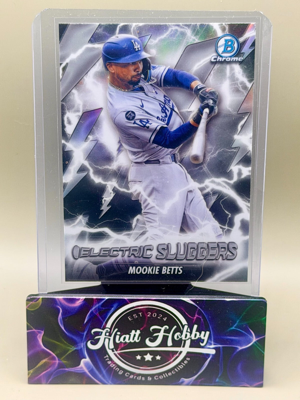 2026 Bowman Chrome Baseball - #ES-5 Mookie Betts - Electric Sluggers
