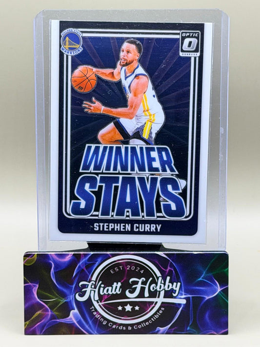 2024-25 Panini Donruss Optic - Stephen Curry #3 - Winner Stays