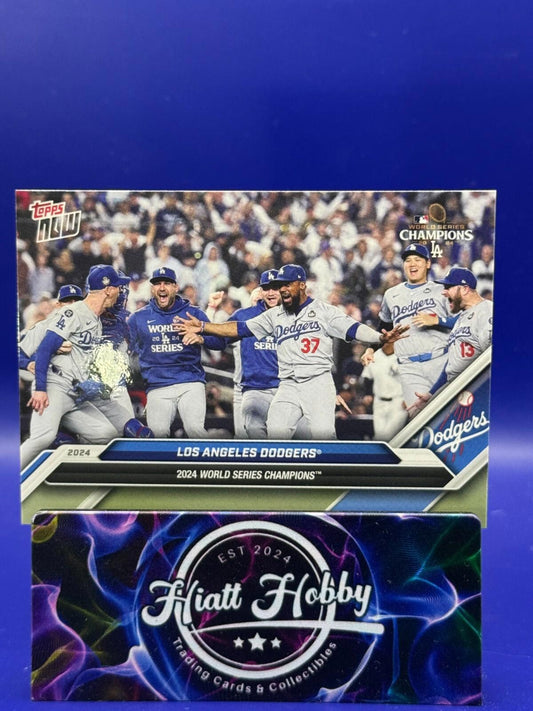 2024 Topps Now - 2024 World Series - Los Angeles Dogers World Series #WS-1
