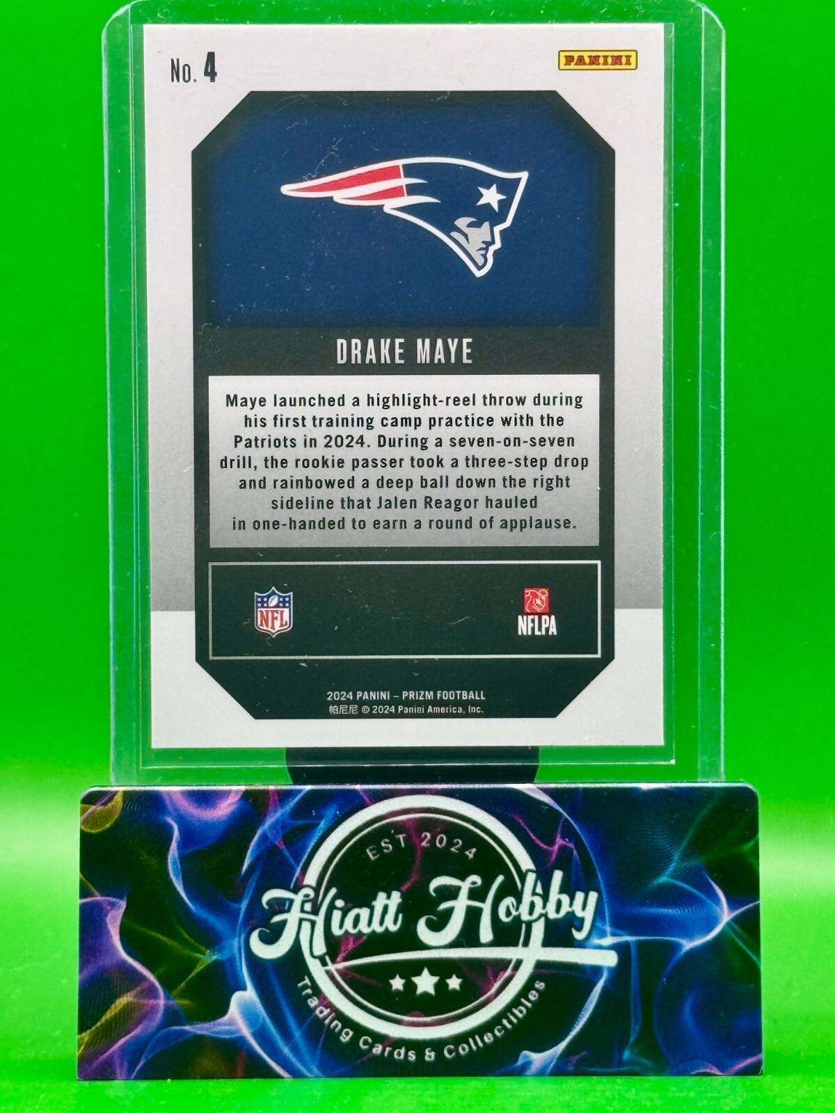 2024 Panini Prizm - Emergent Drake Maye #4 (RC)