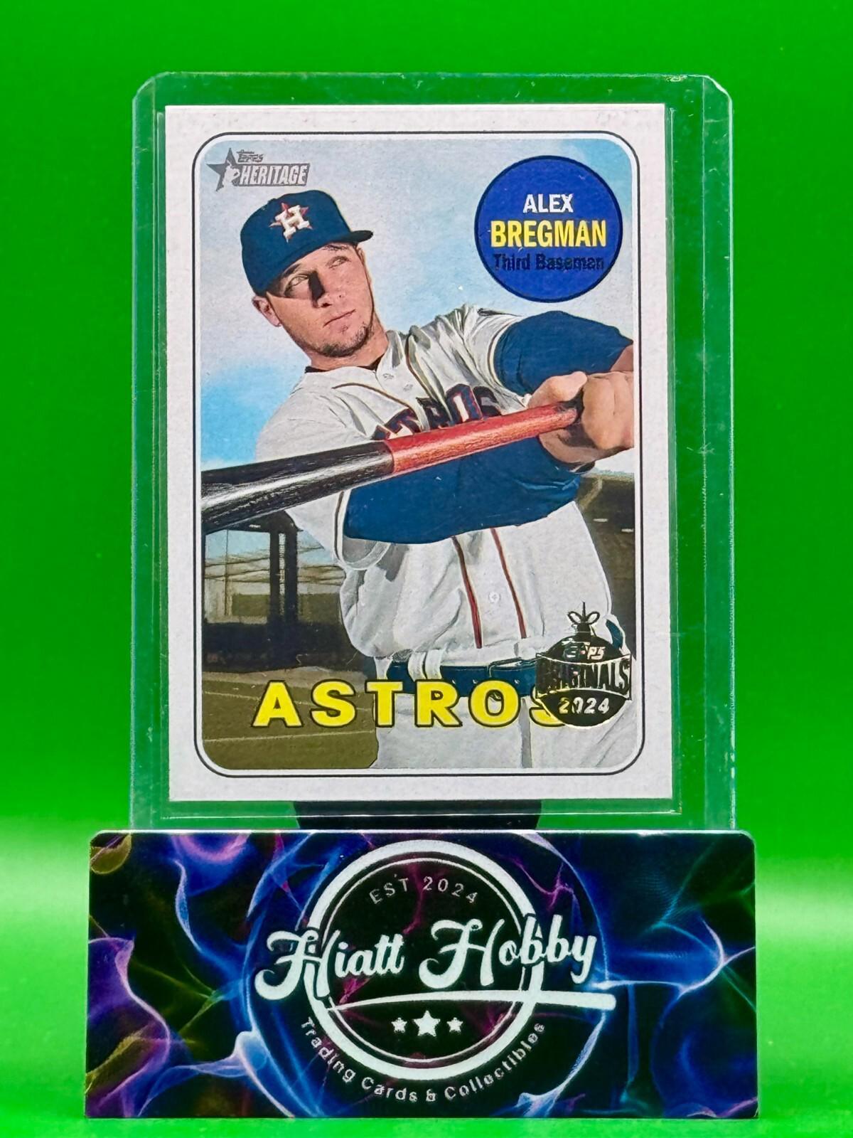 2024 Topps Holiday Originals - 2018 Heritage - Alex Bregman #119
