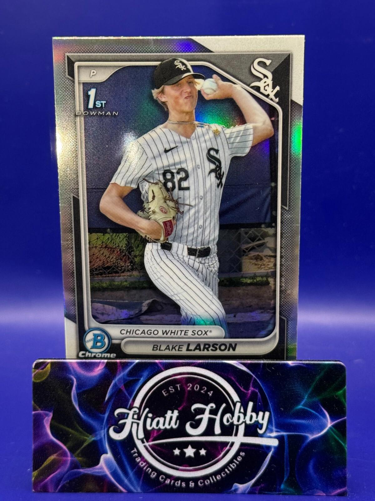 2024 Bowman Draft - Chrome #BD-85 Blake Larson (RC) - Refractor