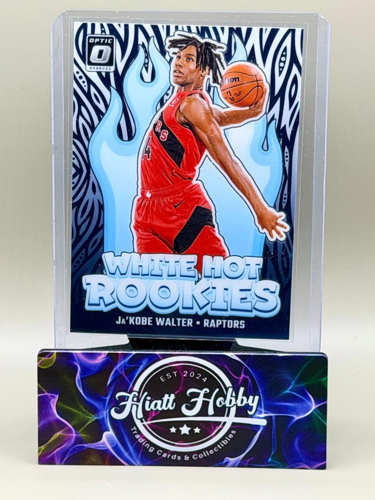 2024-25 Panini Donruss Optic - Ja'Kobe Walter #13 - White Hot Rookies (RC)