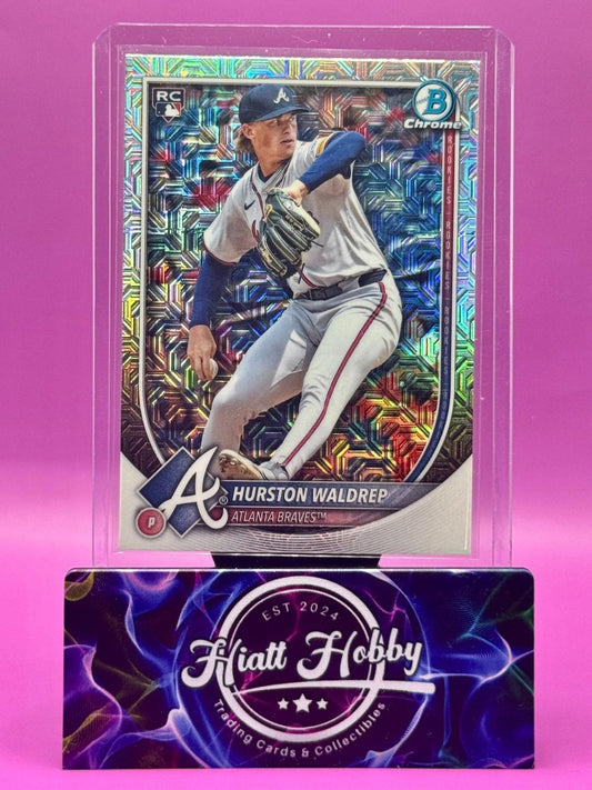 2025 Bowman Chrome - Hurston Waldrep #61 - Mojo Refractor