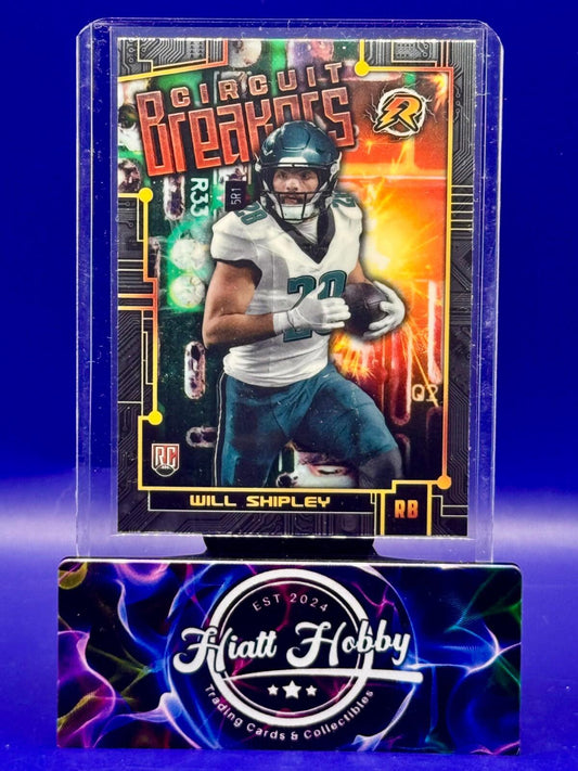 2024 Topps Resurgence - Will Shipley #CB-23 - Circuit Breakers (RC)