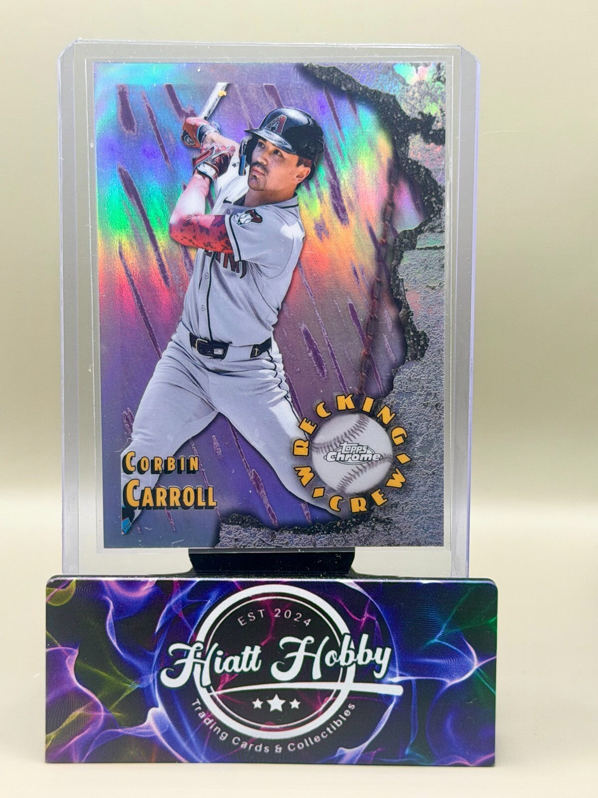 2026 Topps Chrome - #WC-14 Corbin Carroll - Wrecking Crew