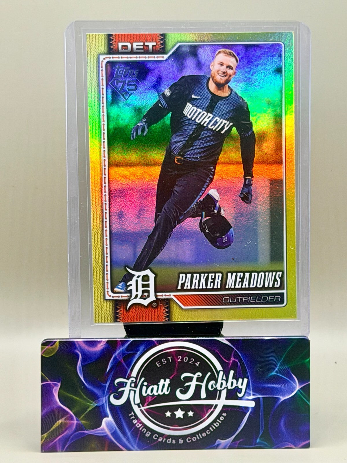 2026 Topps Series Two - #404 Parker Meadows - Yellow Foil /399