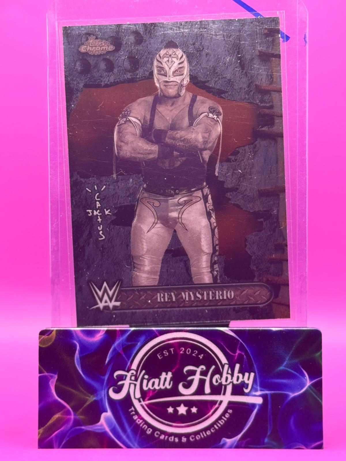 2025 Topps Chrome Cactus Jack WWE - Rey Mysterio #6