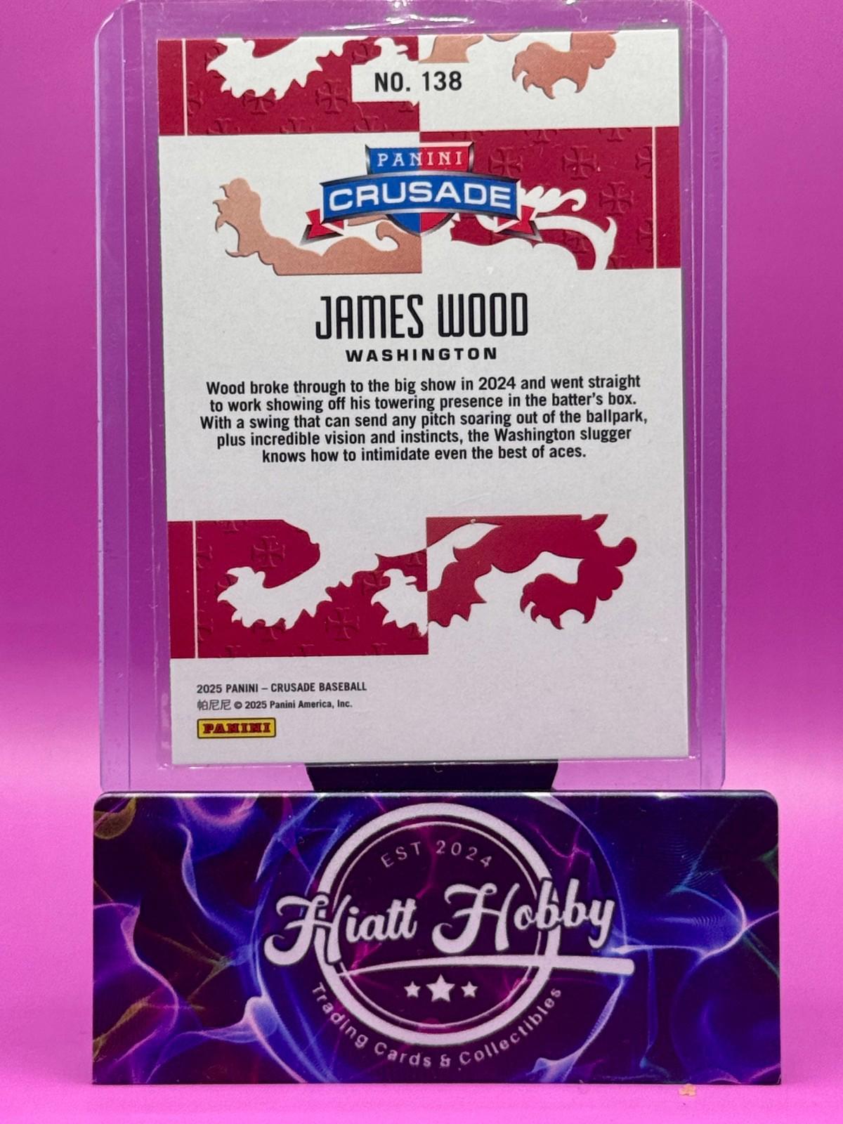 2025 Panini Crusade - James Wood #138 (RC)