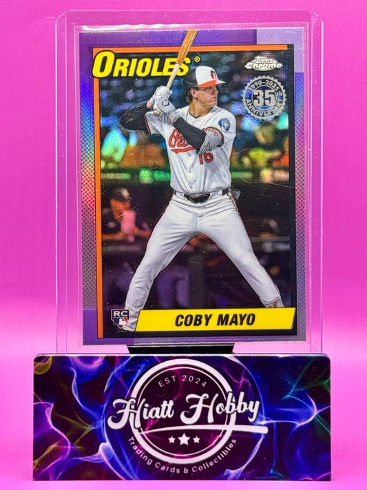 2025 Topps Chrome - Coby Mayo #90CB-17 - 35th Anniversary