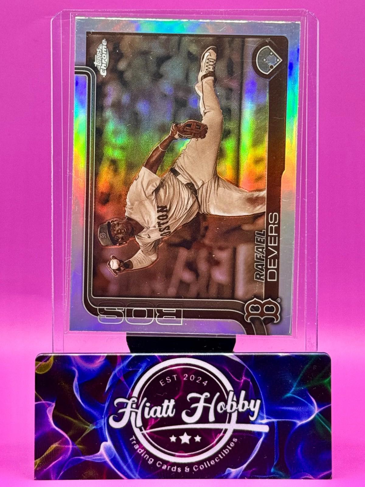 2025 Topps Chrome - Rafael Devers #127 - Sepia Refractor