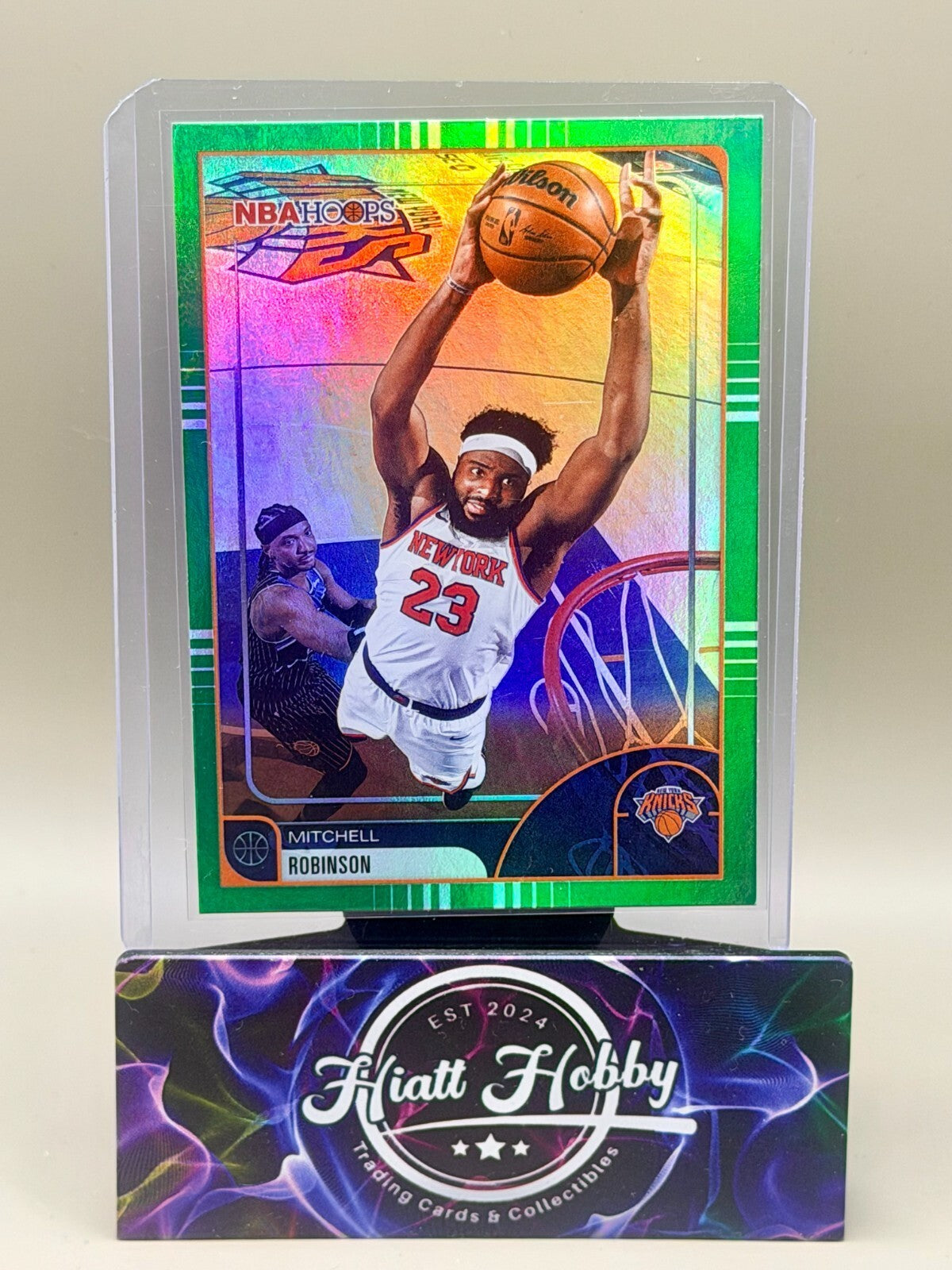 2025-26 NBA Hoops Basketball - #148 Mitchell Robinson - Green Hoops