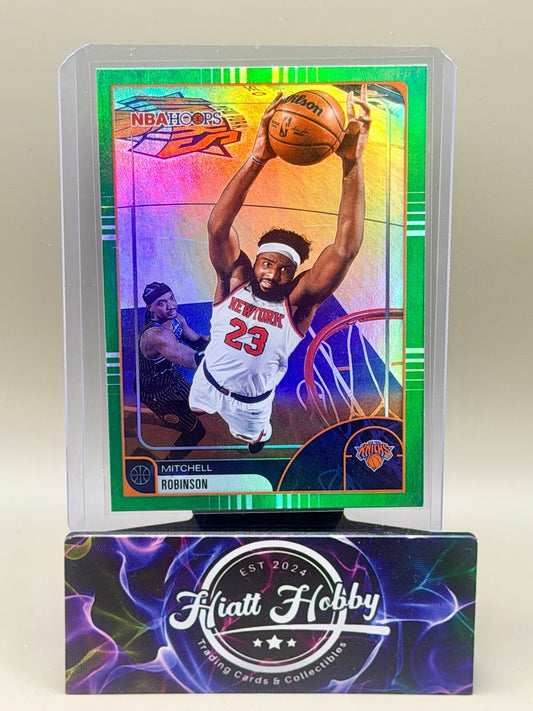 2025-26 NBA Hoops Basketball - #148 Mitchell Robinson - Green Hoops