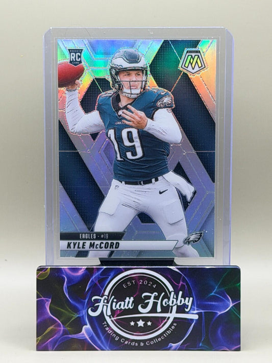 2025 Panini Mosaic Football - #352 Kyle McCrod - Silver (RC)