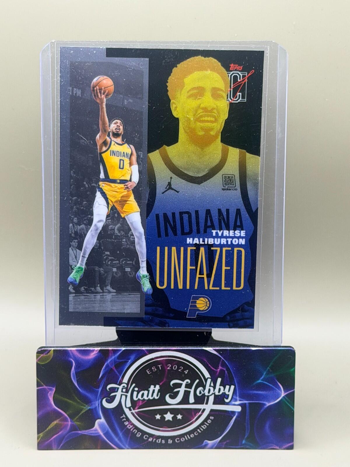 2025-26 Topps Signature Series Basketball - #FAZE-9 Tyrese Haliburton - Unfazed