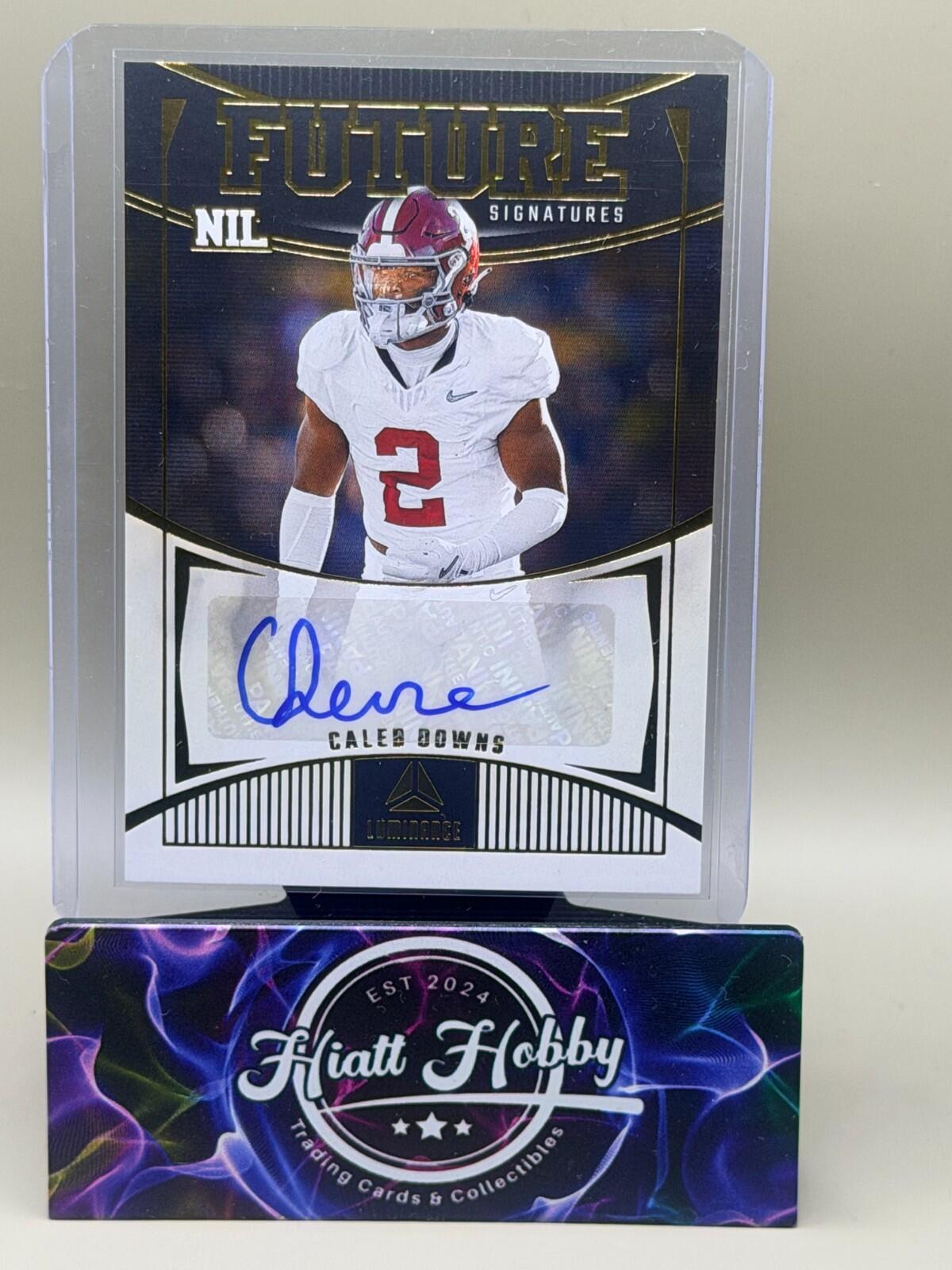 2024 Panini Luminance - #FSN-CDS Caleb Downs Future Signatures (RC, AU)