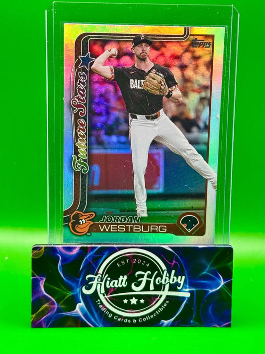 2025 Topps Baseball Series 1 - Jordan Westburg #142 - Rainbow Foilboard