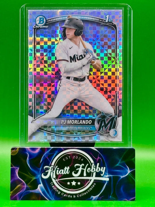 2025 Bowman Chrome - PJ Morlando #BCP-91 - X-Fractor