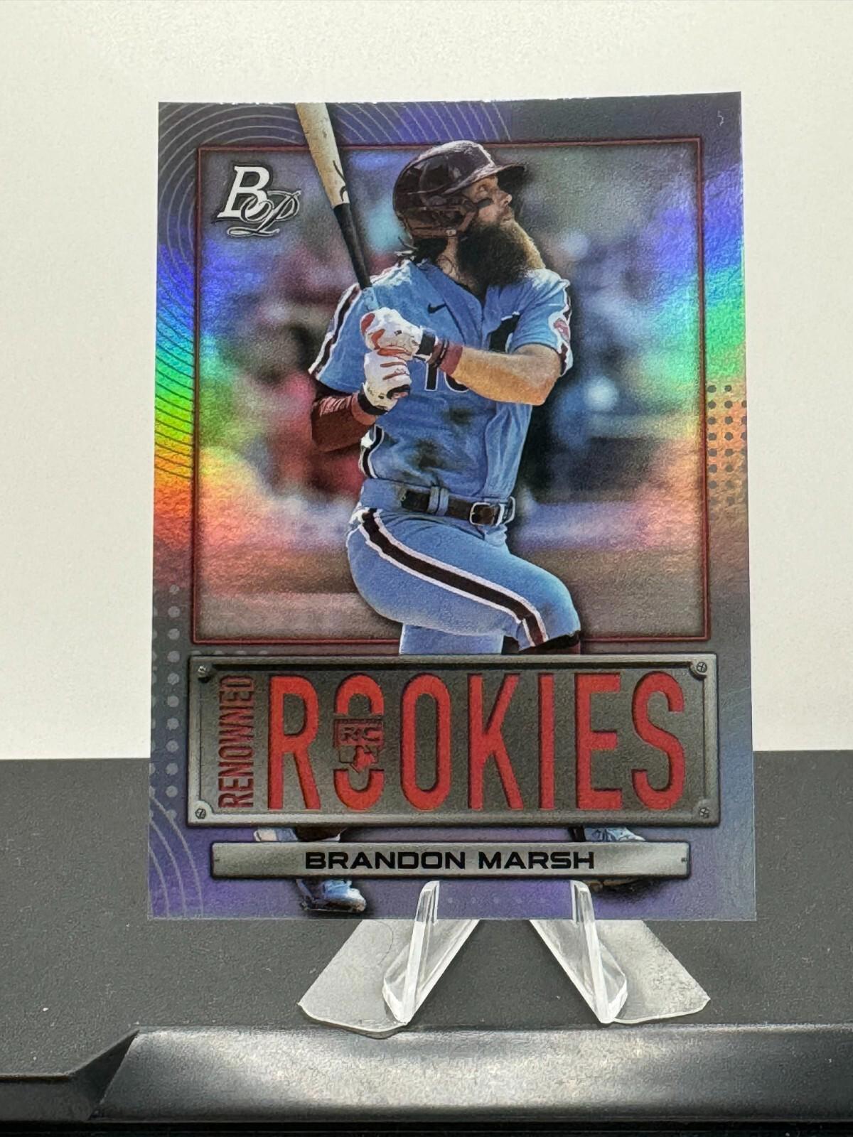 2022 BOWMAN PLATINUM Brandon Marsh #RR-1 - RENOWNED ROOKIES