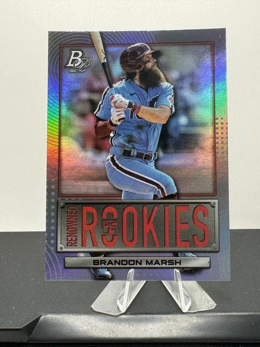 2022 BOWMAN PLATINUM Brandon Marsh #RR-1 - RENOWNED ROOKIES