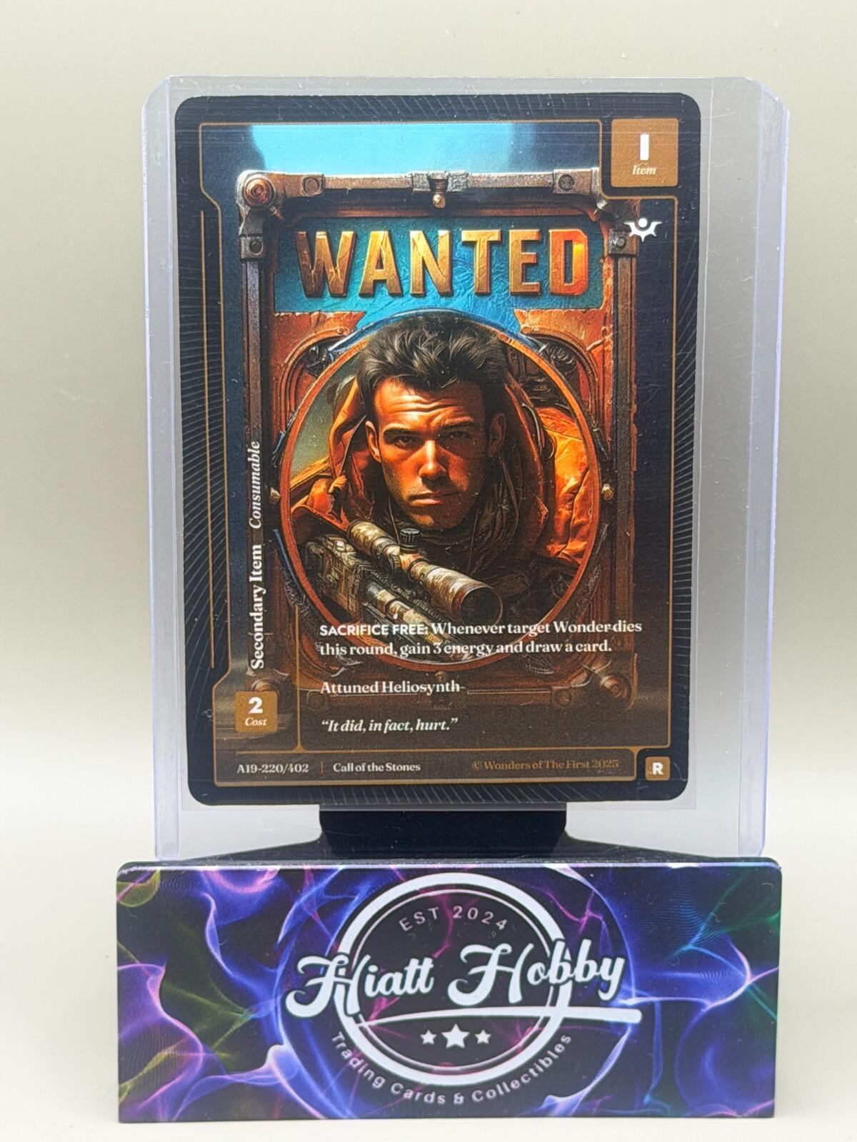 2025 Wonders of the First - #A19-220/402 Ben Affleck - Wanted (R)
