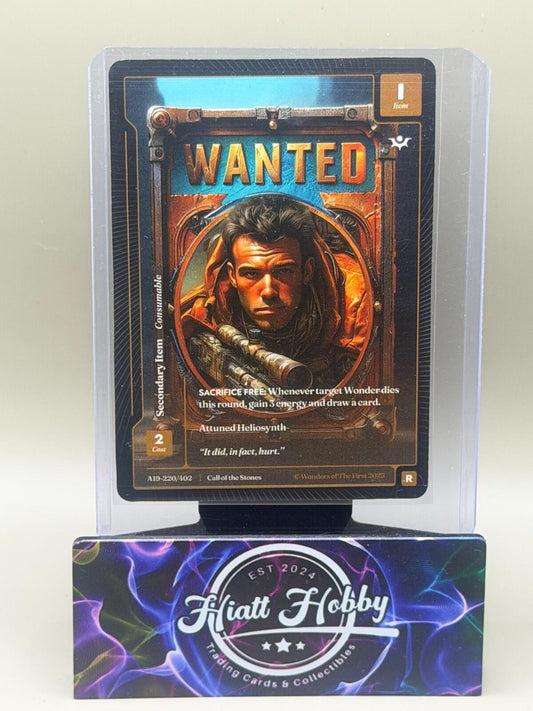 2025 Wonders of the First - #A19-220/402 Ben Affleck - Wanted (R)