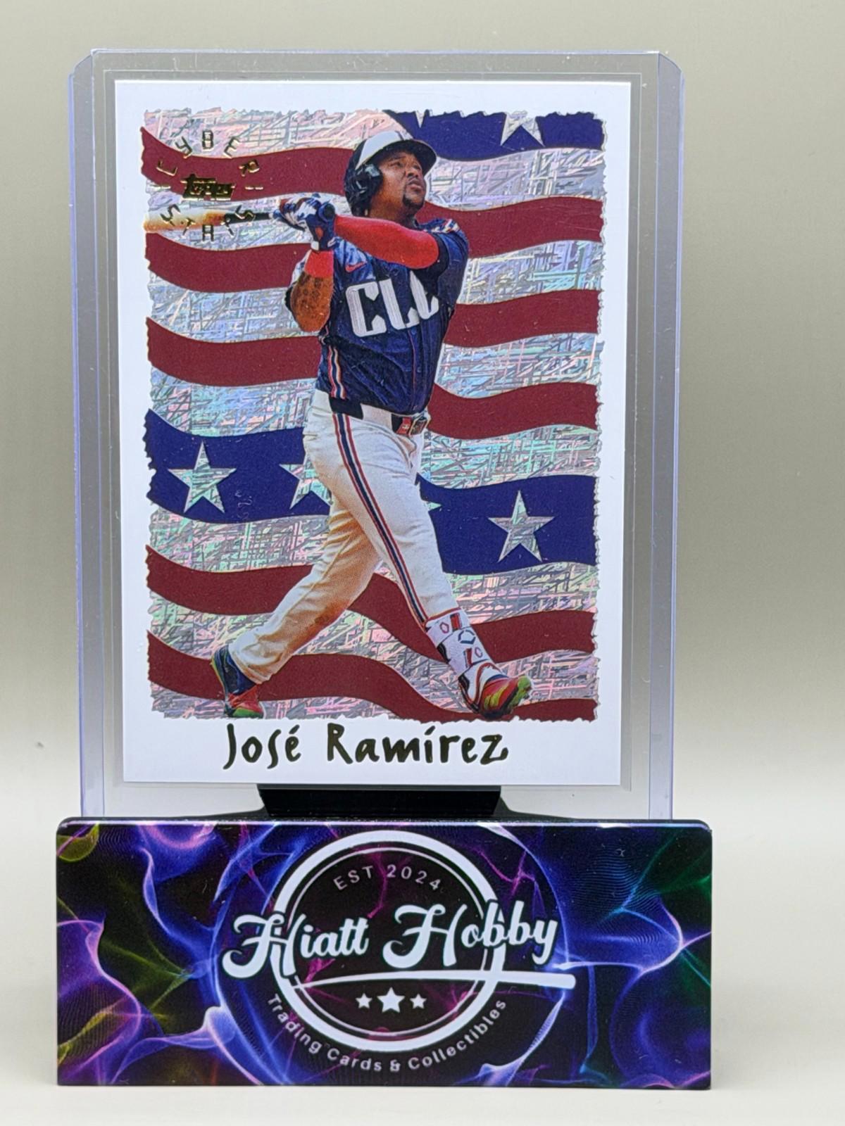 2025 Topps Archives - 1995 Topps Cyberstats Jose Ramirez #95C-19