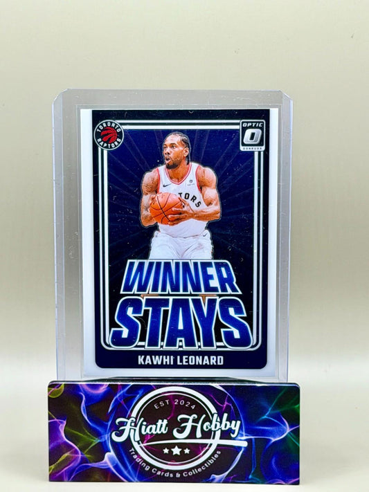 2024-25 Panini Donruss Optic Basketball - Kawhi Leonard #8 - Winner Stays