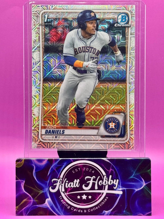 2020 Bowman Draft Chrome - Zach Daniels #BD-133 - Mojo Refractor (RC)