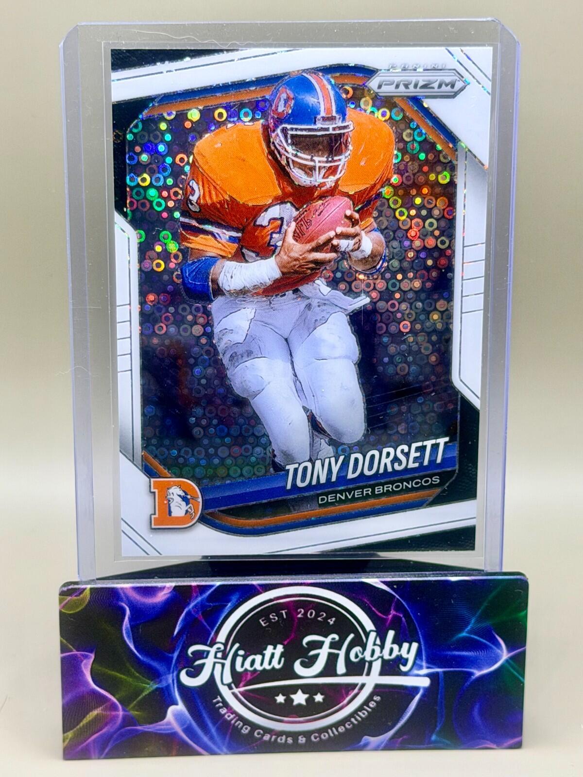 2025 Panini Prizm Football - #260 Tony Dorsett - White Disco Prizm