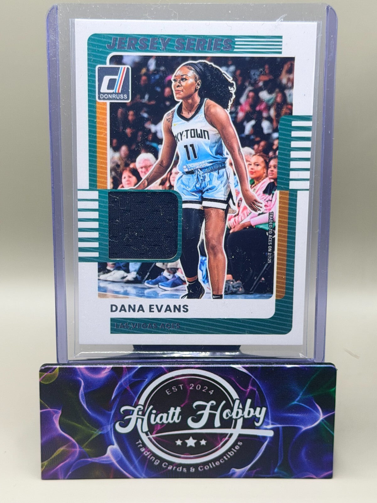 2025 Panini Donruss WNBA - #67 Dana Evans - Jersey Series (MEM)