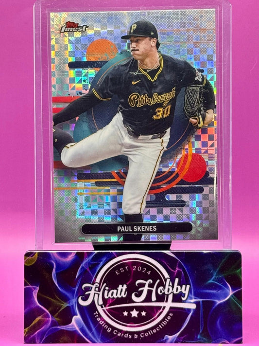 2025 Topps Finest - Paul Skenes #103 - Uncommon - X-Fractor