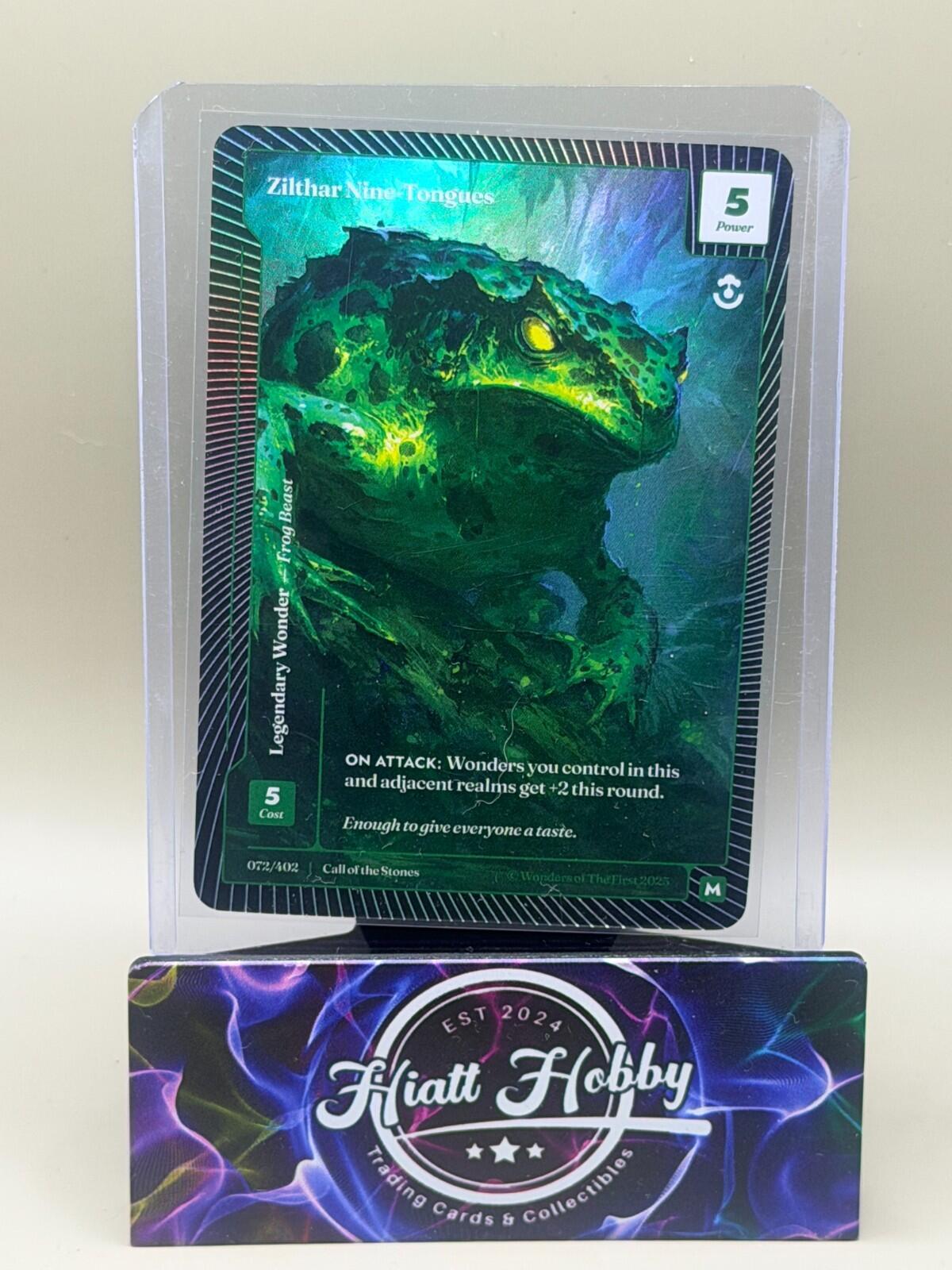 2025 Wonders of the First - #072/402 Zilthar Nine-Tongues (M) - Classic Foil