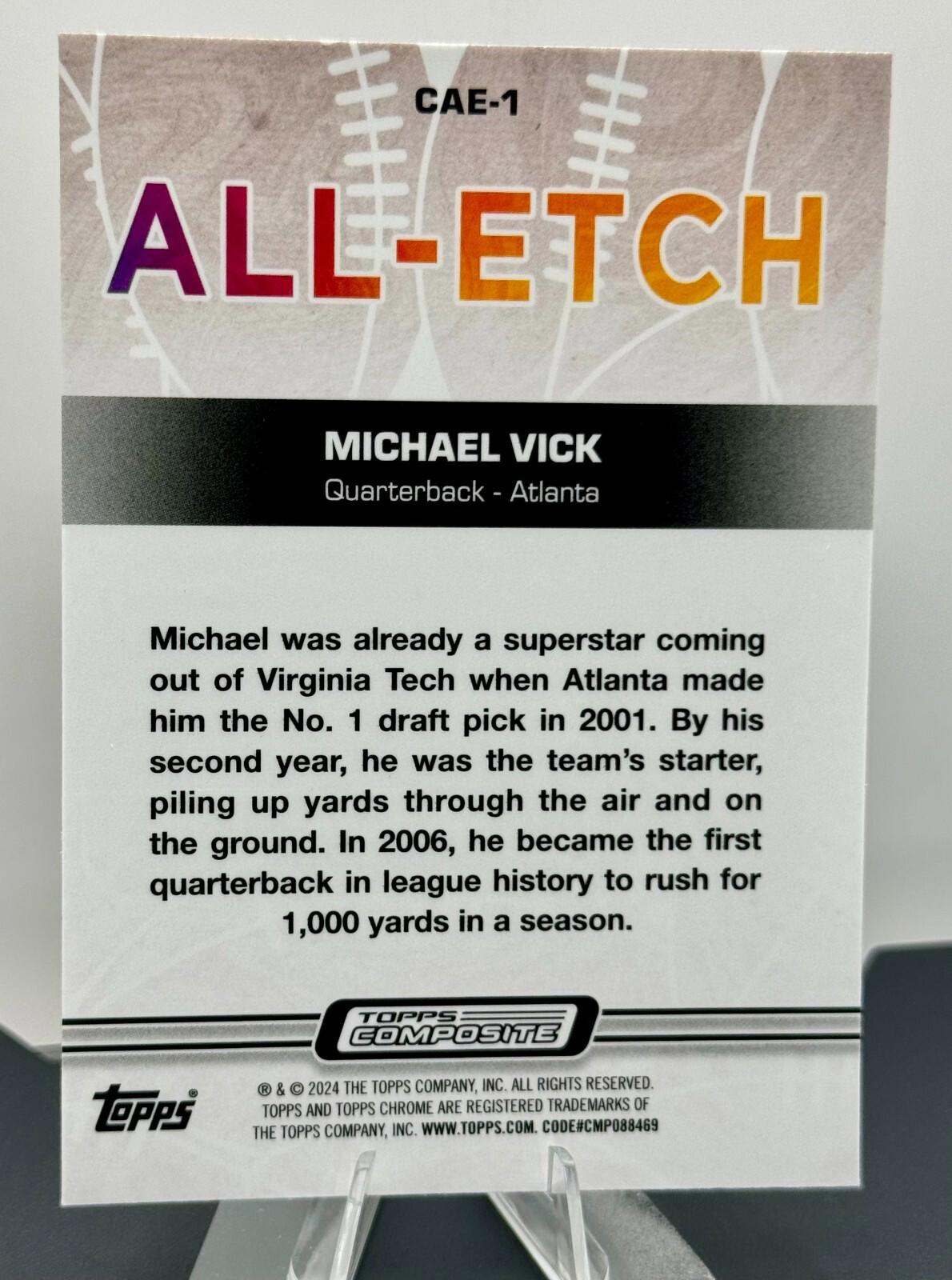 2023 Topps Composite Football Topps Chrome All-Etch Inserts - LOT of 8