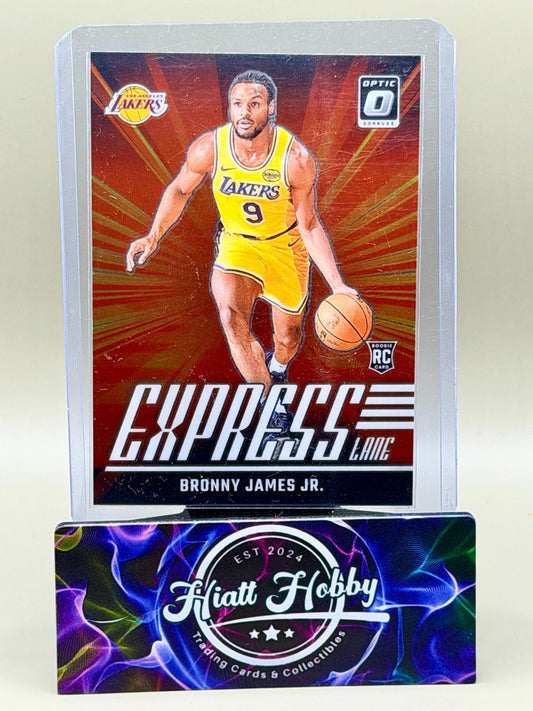 2024-25 Panini Donruss Optic - Express Lane Bronny James #4 (RC)