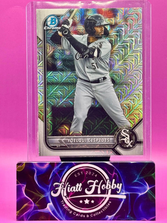 2022 Bowman Chrome - Yoelqui Cespedes #BCP-87 - Mojo Refractor (RC)