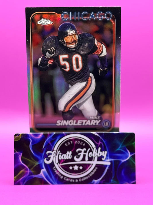 2024 Topps Chrome Football - Mike Singletary #20 - Refractor