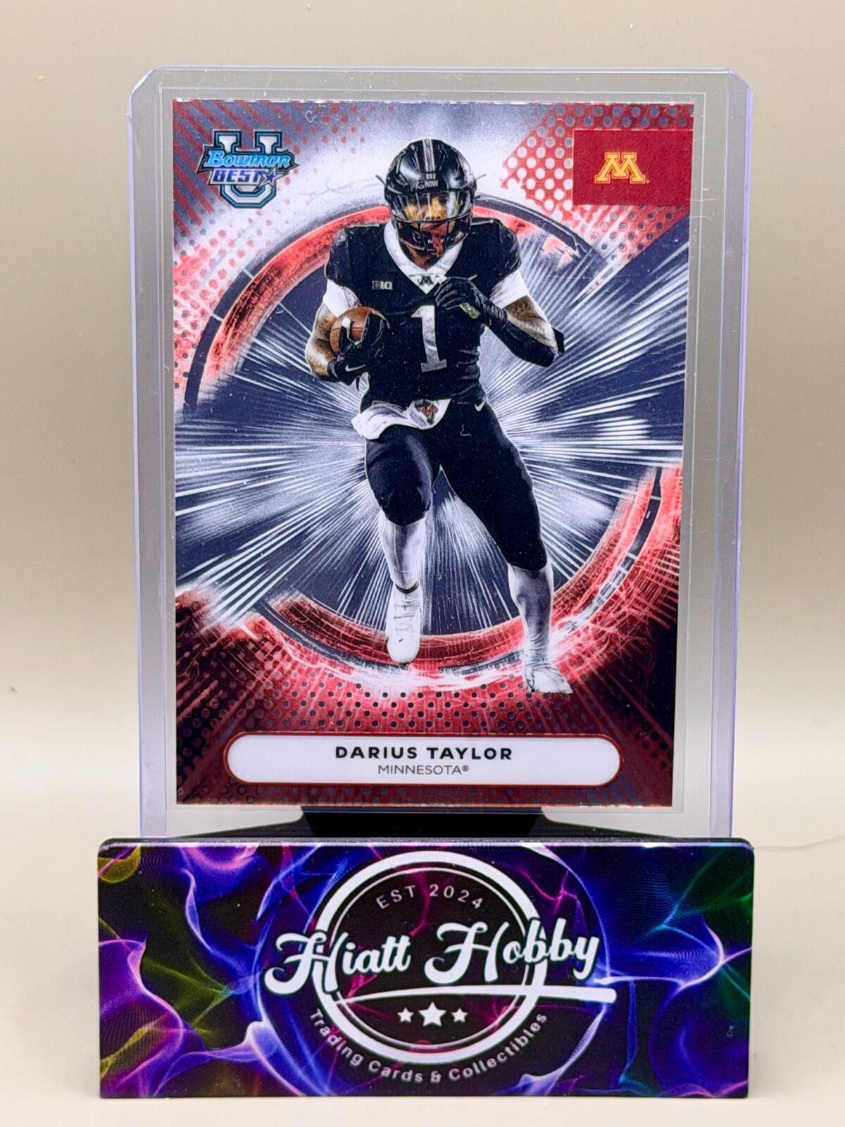 2025 Bowman's Best University Base and Refractors - Complete your Set!