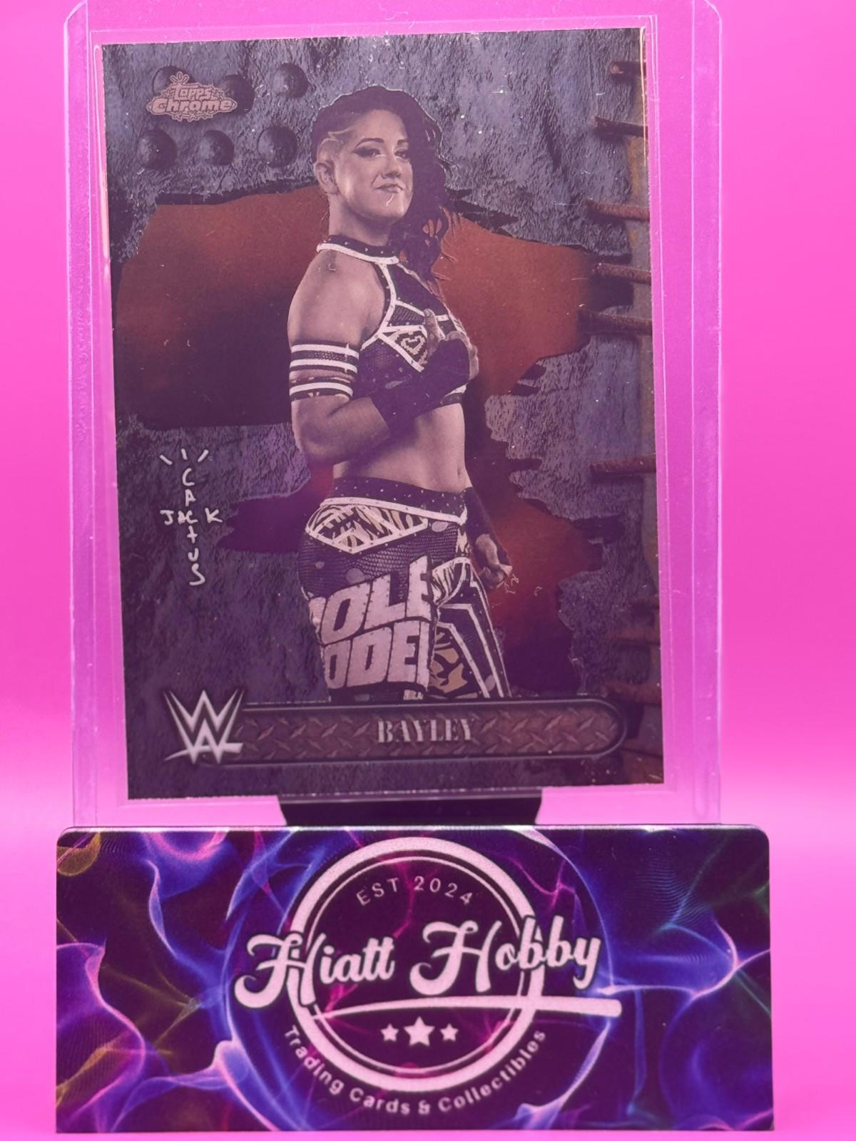 2025 Topps Chrome Cactus Jack WWE - Bayley #47