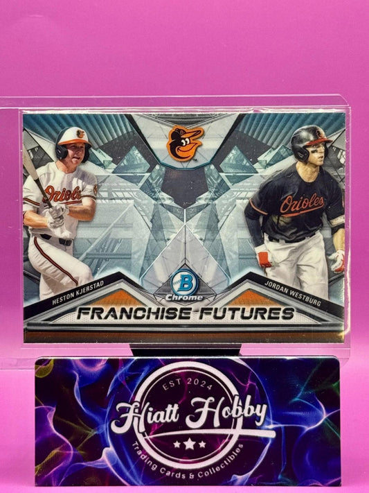 2020 Bowman Chrome - Heston Kjerstad / Jordan Westburg #FF-HJ - Franchise Future